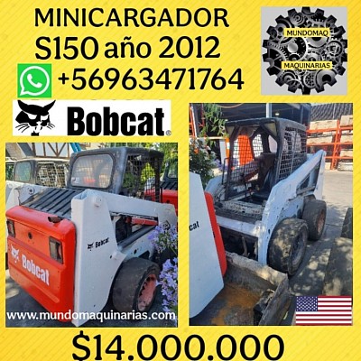MINICARGADOR BOBCAT S150 AÑO 2012